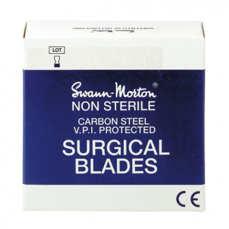 Skalpelov� �epie�ky,   �.22,   Swann-Morton 10ks
