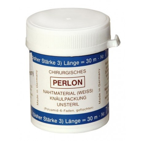 Synthacord - chirurgick� �ic� materi�l hr�bka 3,   33 m /modr� eti