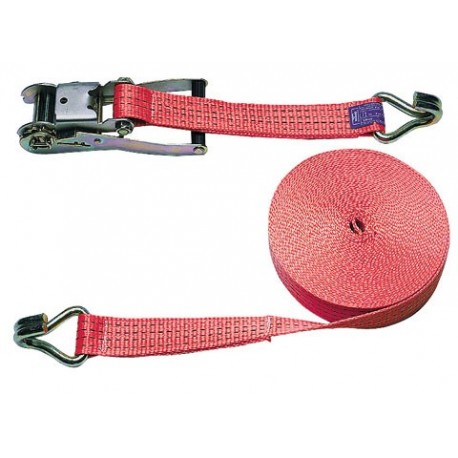 Up�nac� popruh,   dvojdielny,   8 m,   50 mm,   �erven�