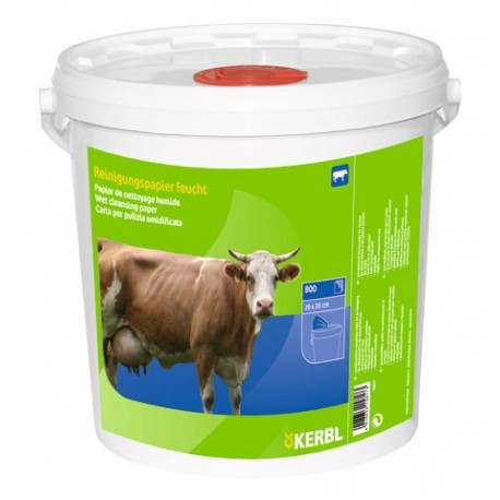 Vlh�en� papierov� utierky na vemen� v n�dobe