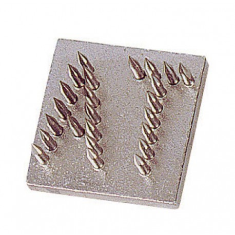 Vlo�ky pre razidl� 10 mm,   p�smeno,   jednotliv�