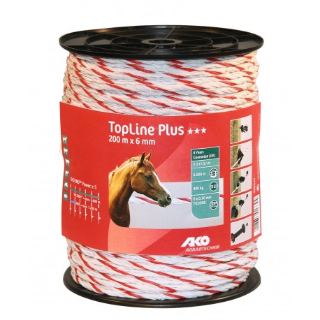 Vodiv� lano TopLine PLUS - 200m /6 mm