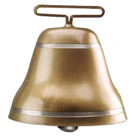 Zvonec oce�ov� farba bronz Ø 105 mm
